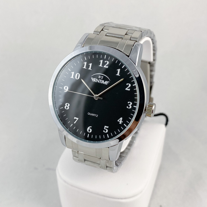 Pánské stříbrné hodinky Bentime